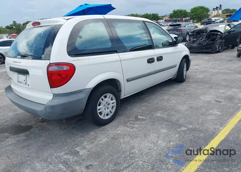 2006 Dodge Caravan Se z USA, uszkodzony, nr VIN 1D4GP25B36B732882